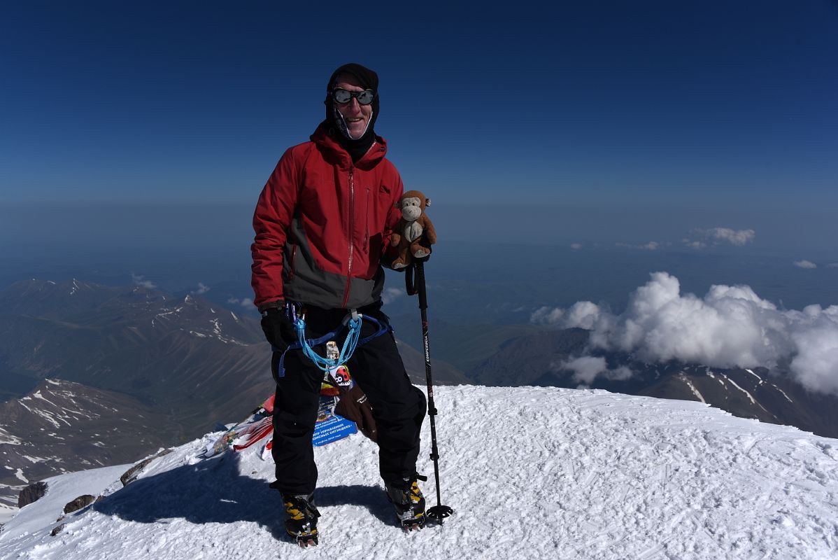 11C Jerome Ryan And Dangles On The Mount Elbrus West Main Peak Summit 5642m